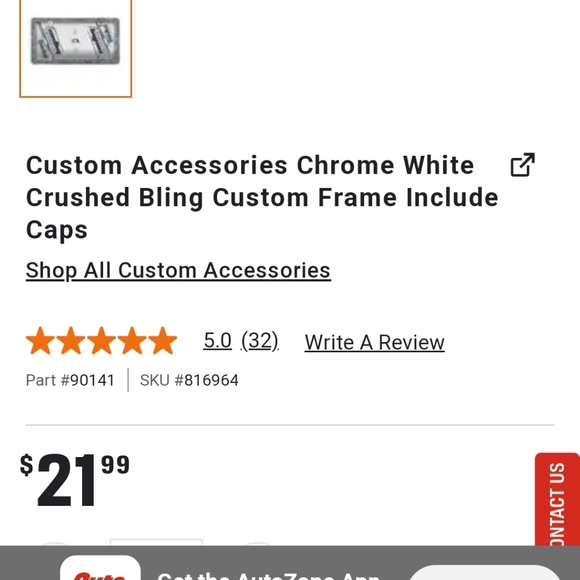 BLING Crushed Diamomd License Plate Frame Chrome Style license plate holder - Picture 8 of 10